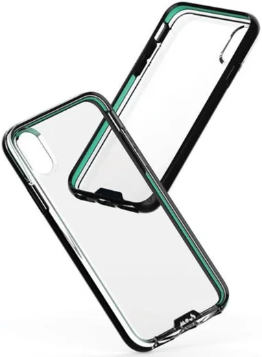 MOUS Clarity Apple iPhone XS / X Hoesje Transparant afbeelding 2