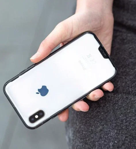 MOUS Clarity Apple iPhone XS / X Hoesje Transparant afbeelding 8