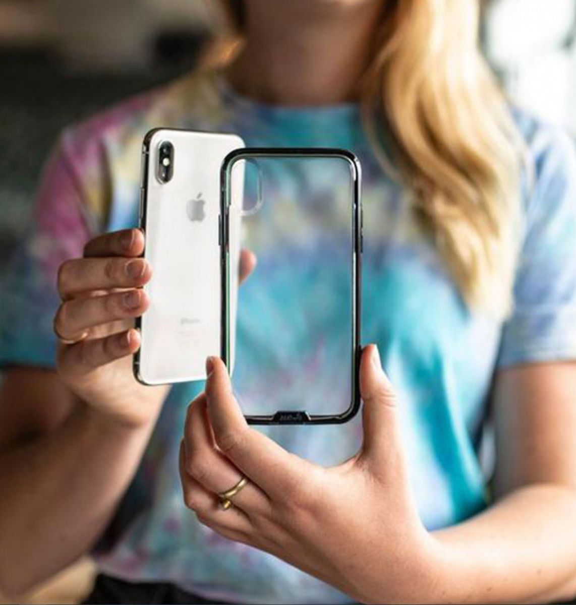 MOUS Clarity Apple iPhone XS / X Hoesje Transparant afbeelding 10