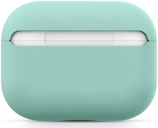 Apple AirPods Pro Ultradun Siliconen Hoesje Blauw/Groen afbeelding 3