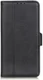 Samsung Galaxy A51 Book Case Wallet Hoesje Kunst Leer Zwart afbeelding 2