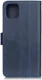 Samsung Galaxy A51 Book Case Wallet Hoesje Kunst Leer Blauw afbeelding 4