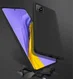 Samsung Galaxy A51 Hoesje Twill Slim Textuur Zwart afbeelding 6