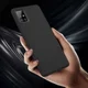 Samsung Galaxy A51 Hoesje Twill Slim Textuur Zwart afbeelding 5