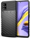 Samsung Galaxy A51 Hoesje TPU Thunder Design Zwart afbeelding 1