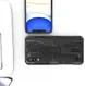 Samsung Galaxy A10 / M10 Modern Hybride Hoesje Zwart afbeelding 4