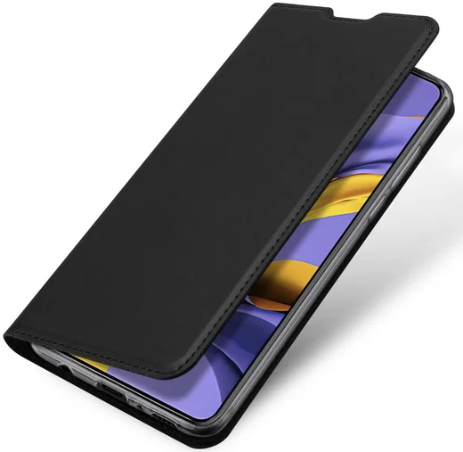 Dux Ducis Skin Pro Series Samsung Galaxy A51 Wallet Hoesje Zwart afbeelding 4