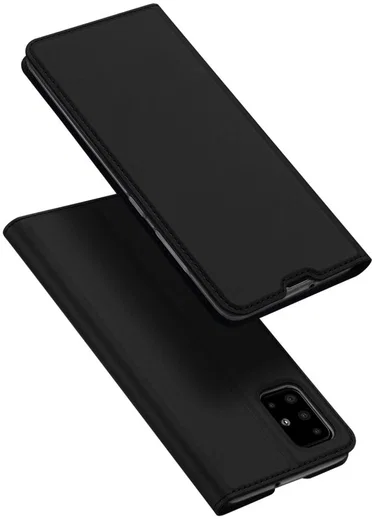 Dux Ducis Skin Pro Series Samsung Galaxy A51 Wallet Hoesje Zwart afbeelding 5