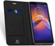 Dux Ducis Skin Pro Series Motorola Moto E6 Play Flip Hoesje Zwart afbeelding 2