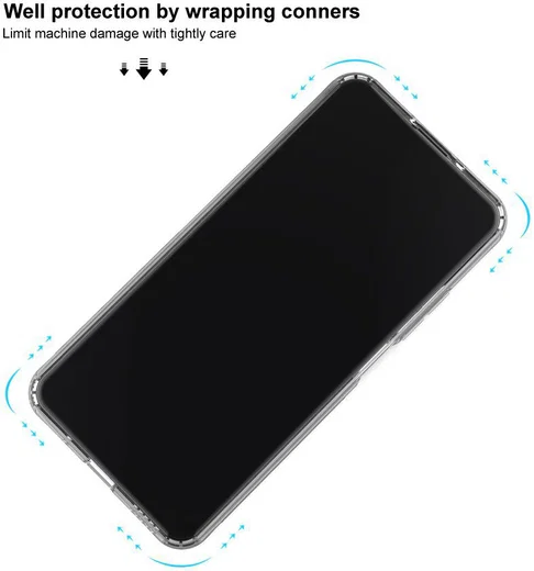 IMAK UX-6 Series Xiaomi Redmi 8 Hoesje TPU Transparant afbeelding 10