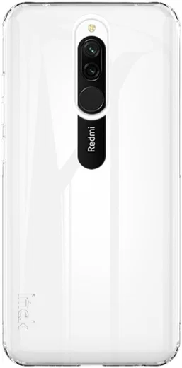 IMAK UX-6 Series Xiaomi Redmi 8 Hoesje TPU Transparant afbeelding 3