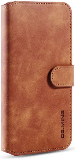 DG Ming Retro Portemonnee Xiaomi Redmi 8 Hoesje Bruin afbeelding 5