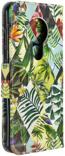 Nokia 6.2 / 7.2 Portemonnee Hoesje met Planten Print afbeelding 4