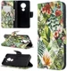 Nokia 6.2 / 7.2 Portemonnee Hoesje met Planten Print afbeelding 8