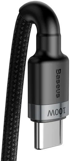 Baseus Cafule Series 100W PD2.0 Flash Charge USB-C Kabel 2m Grijs afbeelding 4