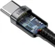Baseus Cafule Series 100W PD2.0 Flash Charge USB-C Kabel 2m Grijs afbeelding 6