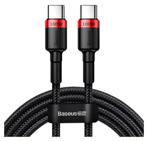 Baseus Cafule Series 100W PD2.0 Flash Charge USB-C Kabel 2m Rood afbeelding 1