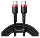Baseus Cafule Series 100W PD2.0 Flash Charge USB-C Kabel 2m Rood