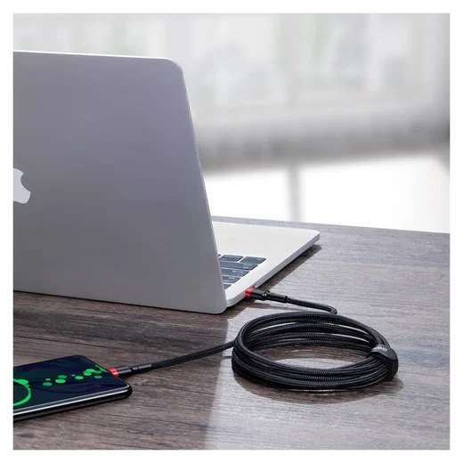 Baseus Cafule Series 100W PD2.0 Flash Charge USB-C Kabel 2m Rood afbeelding 2