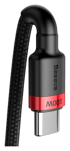 Baseus Cafule Series 100W PD2.0 Flash Charge USB-C Kabel 2m Rood afbeelding 4
