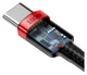 Baseus Cafule Series 100W PD2.0 Flash Charge USB-C Kabel 2m Rood afbeelding 6
