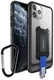 Armor X DX-Series iPhone 11 Pro Max Hybride Hoesje Transparant Zwart afbeelding 1
