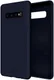 HappyCase Samsung Galaxy S10 Siliconen Back Cover Hoesje Donkerblauw afbeelding 7