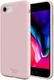 HappyCase Apple iPhone 7 / 8 Siliconen Back Cover Hoesje Roze afbeelding 1