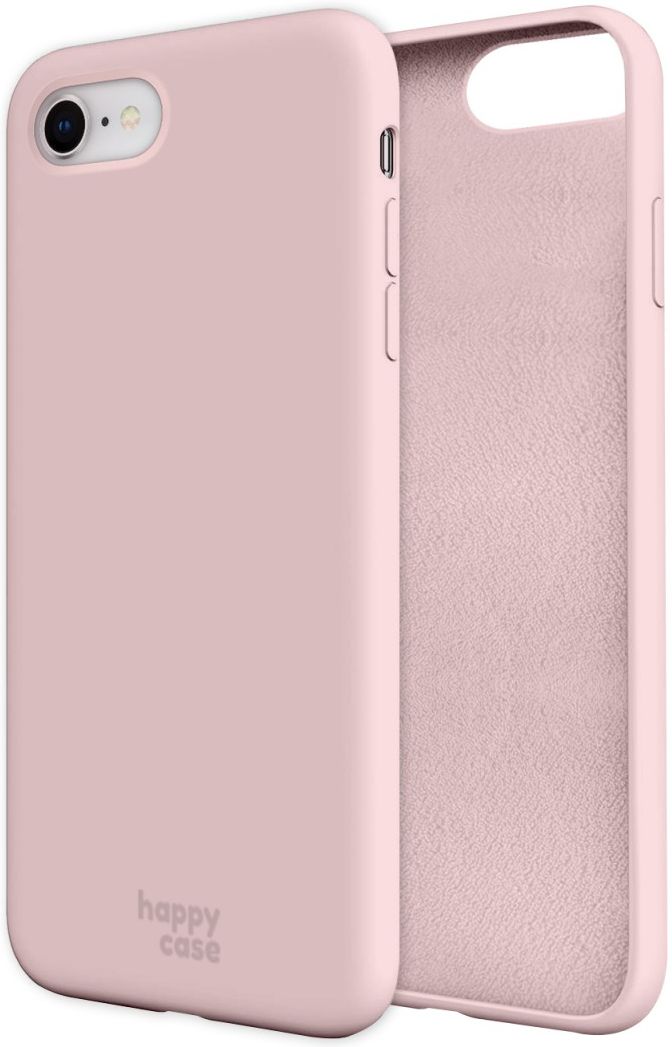HappyCase Apple iPhone 7 / 8 Siliconen Back Cover Hoesje Roze afbeelding 11