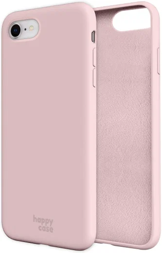 HappyCase Apple iPhone 7 / 8 Siliconen Back Cover Hoesje Roze afbeelding 11