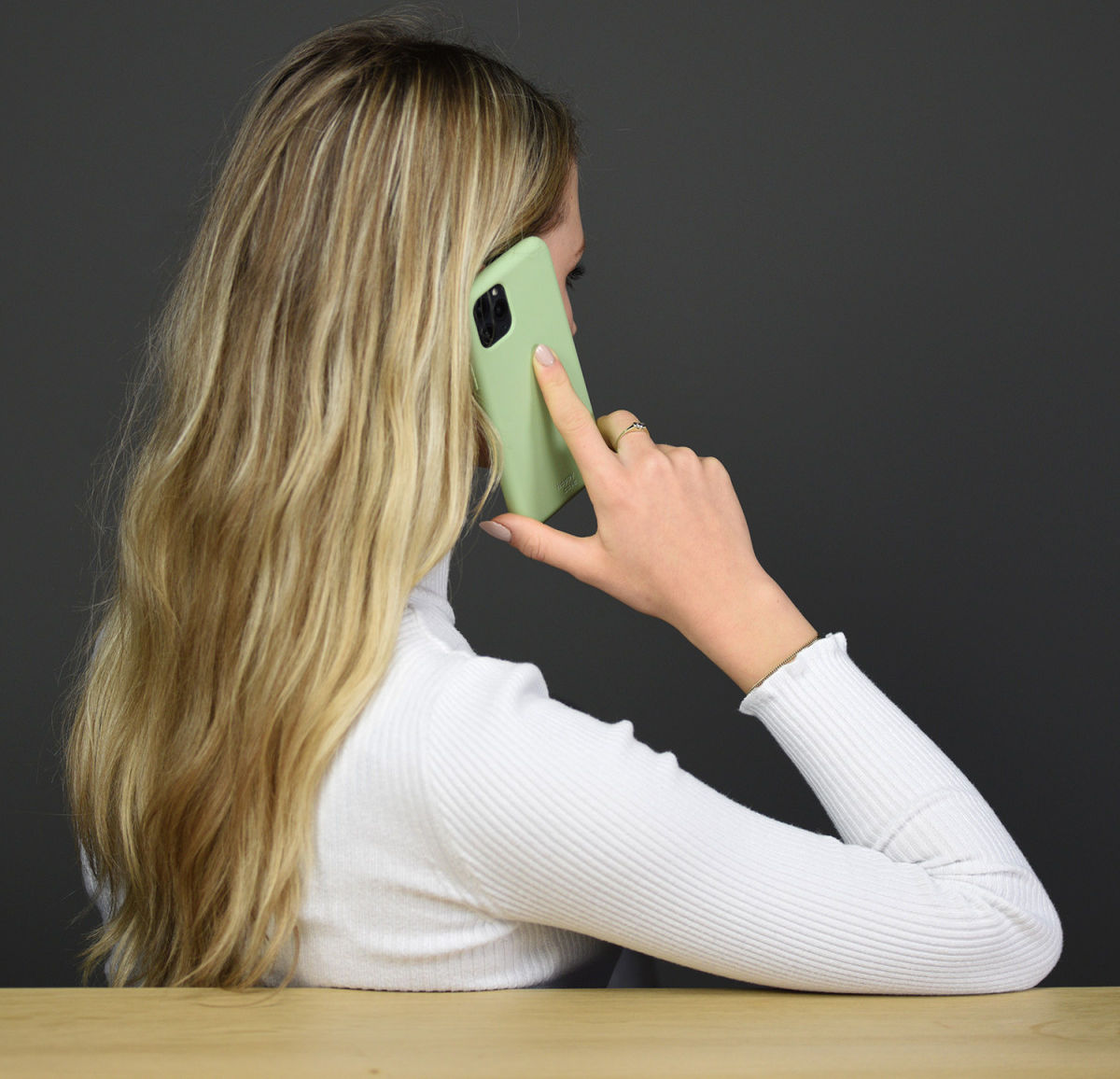 HappyCase Apple iPhone 7 / 8 Siliconen Back Cover Hoesje Mint Groen afbeelding 7