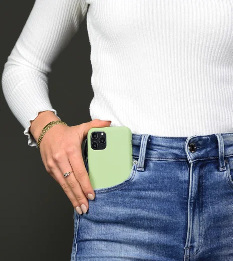 HappyCase Apple iPhone 7 / 8 Siliconen Back Cover Hoesje Mint Groen afbeelding 8