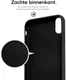 HappyCase Apple iPhone XR Hoesje Siliconen Back Cover Zwart afbeelding 6