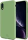 HappyCase Apple iPhone XR Hoesje Siliconen Back Cover Mint Groen afbeelding 1