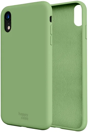 HappyCase Apple iPhone XR Hoesje Siliconen Back Cover Mint Groen afbeelding 6