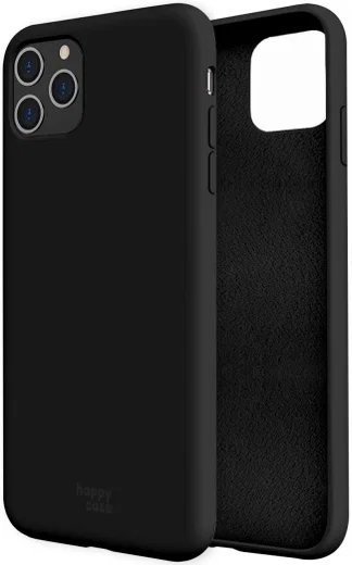 HappyCase Apple iPhone 11 Pro Siliconen Back Cover Hoesje Zwart afbeelding 8