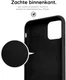 HappyCase Apple iPhone 11 Pro Siliconen Back Cover Hoesje Zwart afbeelding 7
