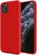 HappyCase Apple iPhone 11 Pro Siliconen Back Cover Hoesje Rood afbeelding 1