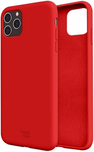 HappyCase Apple iPhone 11 Pro Siliconen Back Cover Hoesje Rood afbeelding 8