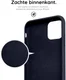 HappyCase Apple iPhone 11 Hoesje Siliconen Back Cover Donker Blauw afbeelding 6