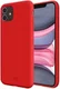 HappyCase Apple iPhone 11 Hoesje Siliconen Back Cover Rood afbeelding 1