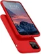 HappyCase Apple iPhone 11 Hoesje Siliconen Back Cover Rood afbeelding 2