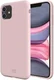 HappyCase Apple iPhone 11 Hoesje Siliconen Back Cover Roze afbeelding 1