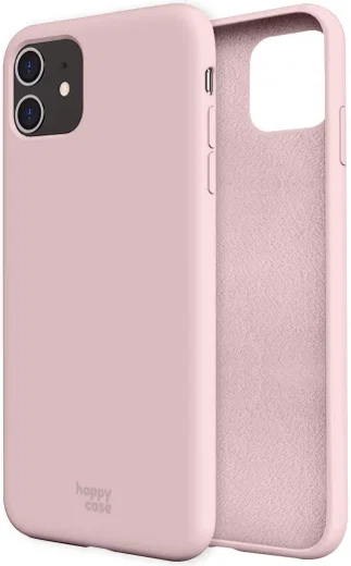 HappyCase Apple iPhone 11 Hoesje Siliconen Back Cover Roze afbeelding 10