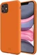 HappyCase Apple iPhone 11 Hoesje Siliconen Back Cover Papaya afbeelding 1