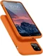 HappyCase Apple iPhone 11 Hoesje Siliconen Back Cover Papaya afbeelding 2