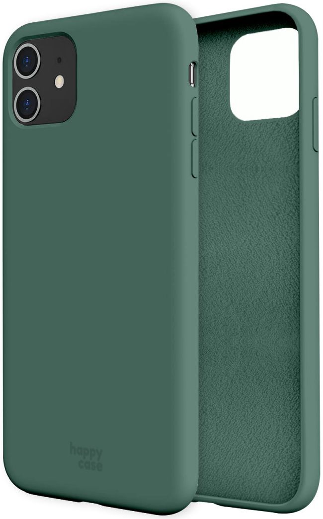 HappyCase Apple iPhone 11 Hoesje Siliconen Back Cover Groen afbeelding 8