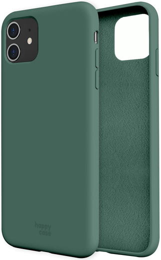 HappyCase Apple iPhone 11 Hoesje Siliconen Back Cover Groen afbeelding 8