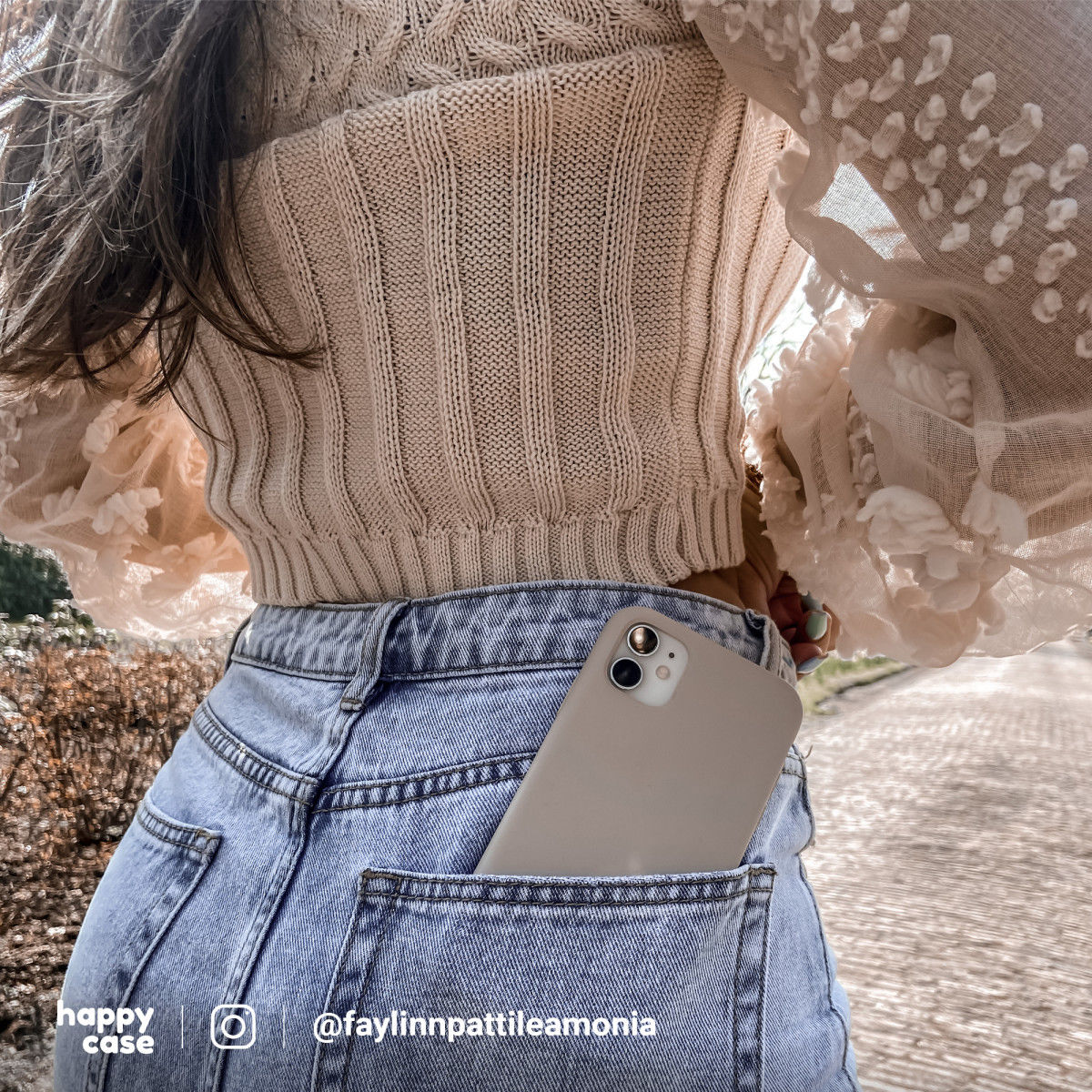 HappyCase Apple iPhone 11 Hoesje Siliconen Back Cover Beige afbeelding 6