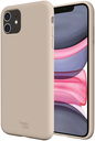 HappyCase Apple iPhone 11 Hoesje Siliconen Back Cover Beige